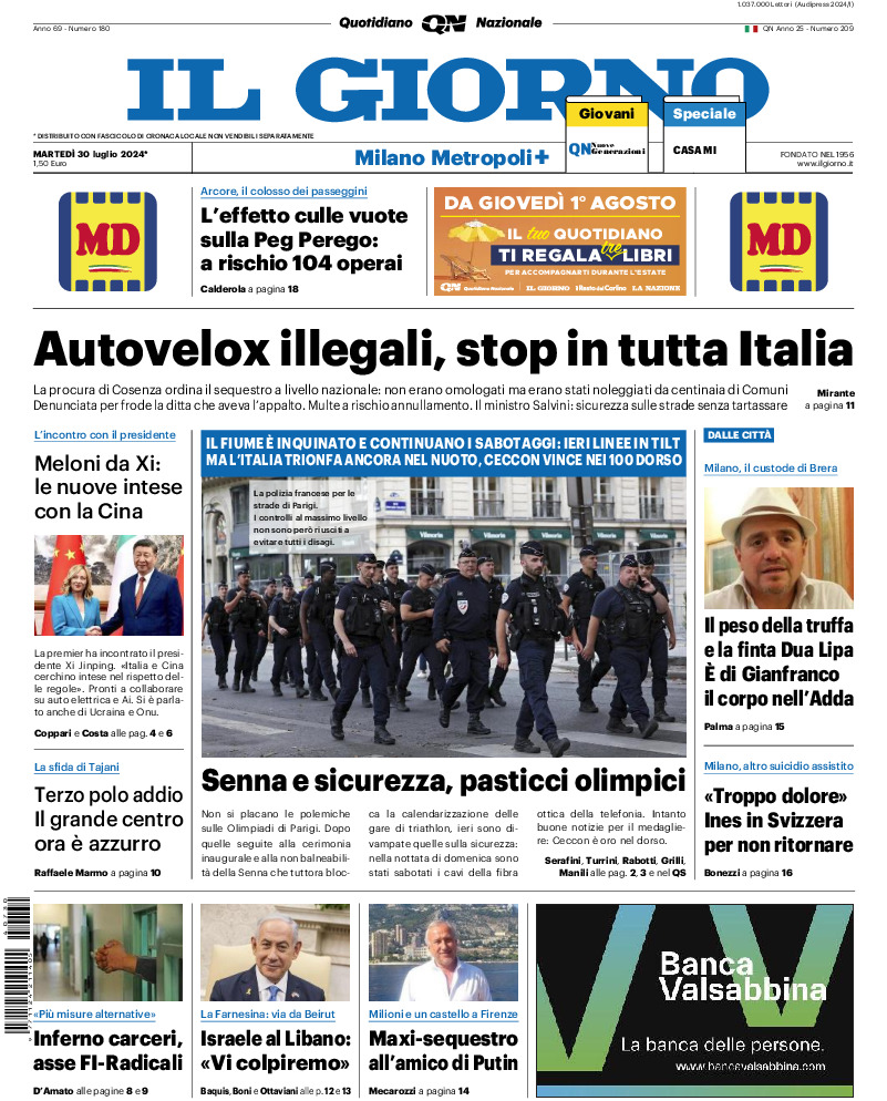 Prima-pagina-il giorno-edizione-di-oggi-20240730